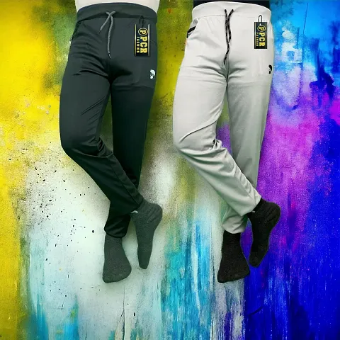 Trendy Regular Track Pants For Men Pack Of 2