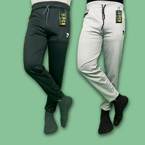 Trendy Regular Track Pants For Men Pack Of 2