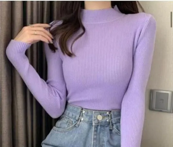 Stylish Solid Top For Women