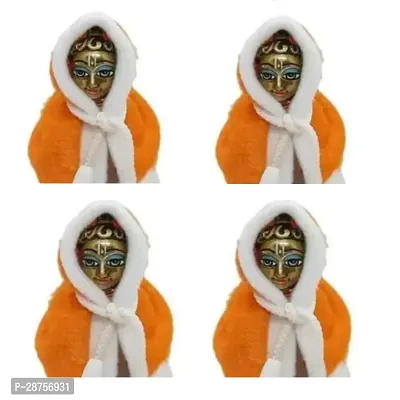 Laddu Gopal Ji Woollen Fabric Ponchu Sweater Winter Dress Pack Of 4