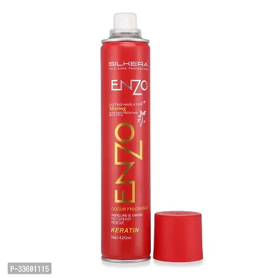 Enzo Hair Spray- Keratin Enhanced, 420 Ml-thumb0