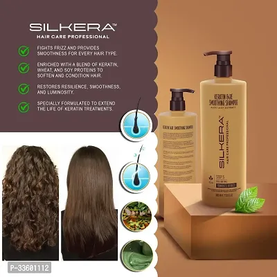 Keratin Smoothing Shampoo For All Hair Types- 1000 Ml-thumb3