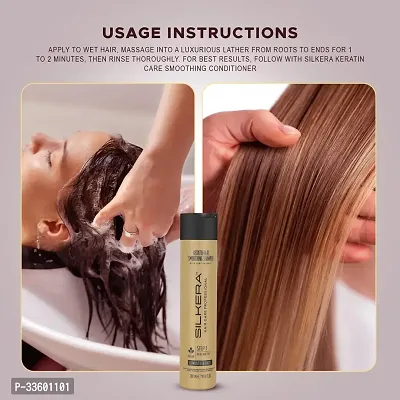 Keratin Smoothing Shampoo For All Hair Types- 300 Ml-thumb2