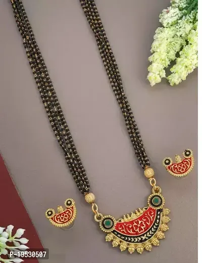 Stylish Black Alloy  Necklace For Women-thumb0