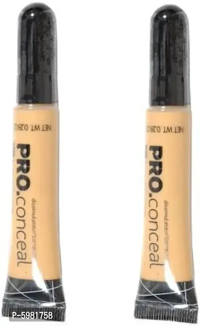 PRO CONCEAL HD CONCEALER, (BEIGE1) CORRECTOR (8GRM) CONCEALER PACK OF 2 Concealer  (BEIGE, 16 g)