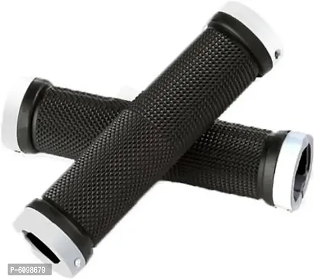 imported Pair Cycling handle Grip Bicycle Handle Grip  (20 cm)-thumb0