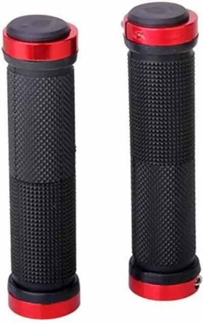 imported Pair Cycling handle grip Bicycle Handle Grip RED Bicycle Handle Grip