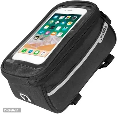 Bicycle Phone Bag Waterproof Front Frame Tube Bag Sensitive Touch Screen Bicycle Phone Holder-thumb0