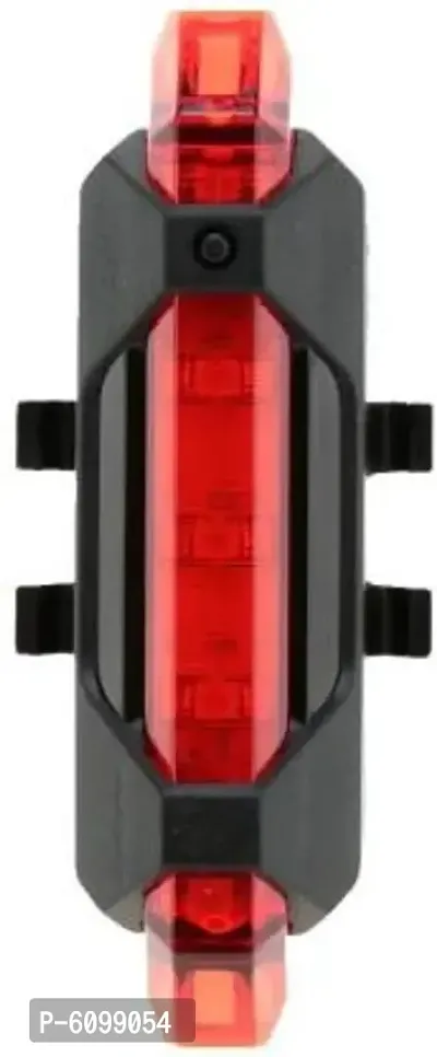 Imported Bicycle Rear Light 5 LED USB Rechargeable Waterproof LED Rear Break Light  (Red)