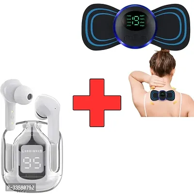 Modern Battery Operated Body Massager with Ear Bud