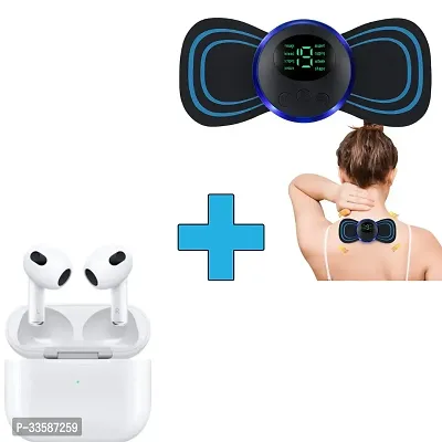 Modern Battery Operated Body Massager with Ear Bud