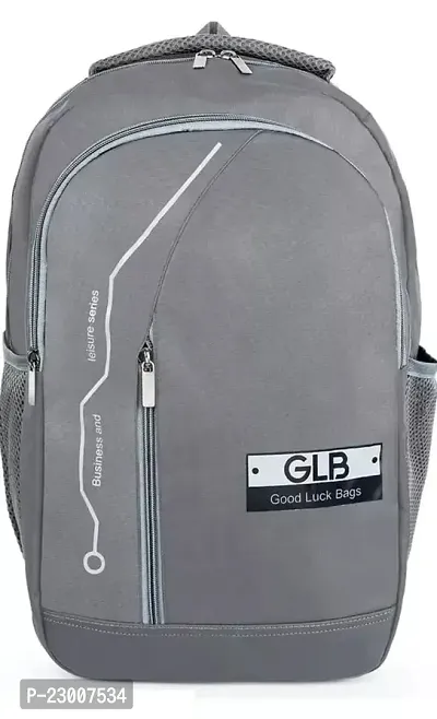 GLB 36 L Casual Waterproof Laptop Backpack Office Bag School Bag College Bag Business Bag Unisex Travel Backpack - Grey