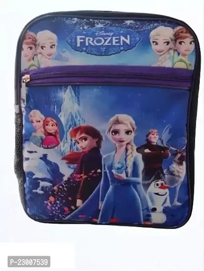 Disney Frozen Printed 15L School Bag for Kids.Ideal Bags for Kg to 1st standard   (Purple)-thumb0
