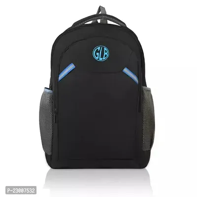 GLB Casual Waterproof Laptop Backpack Office Bag School Bag College Bag Business Bag Unisex Travel Backpack 36 L 19 inch (Black)
