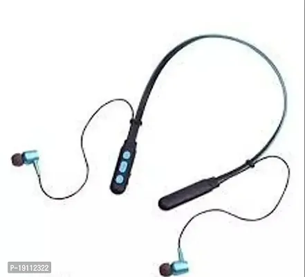 B11 Wireless Bluetooth On Ear Neckband Earphone With Mic-thumb0