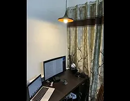 kinis Decorative Hanging Lamp/Pendant Lamp/Ceiling Light to D?cor Home/Living Room/Bedroom/Office/Dining/Cafe/Restaurants, Tastari Shape Design, Black-thumb2