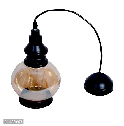 kinis Decorative Hanging Lamp/Pendant Lamp/Ceiling Light to D?cor Home/Living Room/Bedroom/Office/Dining/Cafe/Restaurants, Petu Shape, Luster-thumb3