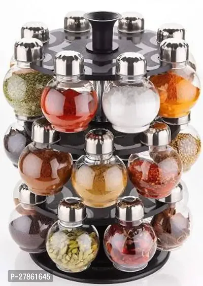 Plastic  Spice Jar Set (24 Piece)-thumb4