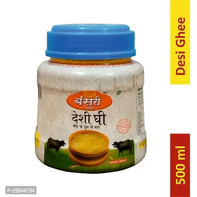 Gold Bansari Premium Pure Desi Buffalo Ghee Better DigestionImmunity 500ML (Pack Of 1)