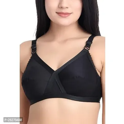 Comfortable Cotton Basic Non Padded Bras For Women-thumb0