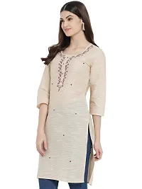 TARUBI Women's South Cotton Kurta for Womens and Girls-thumb2