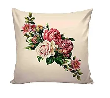 SELF DESIGN CUSHION COVER SET OF 5 ,SIZE 16inch X 16 inch-thumb1