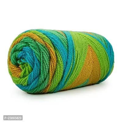 Premium Quality Ganga Acrowools Spectrum Yarn - Acrylic Yarn, Hand Knitting And Crochet Yarn, Pack Of 2 Balls - 100Gm Each-thumb2
