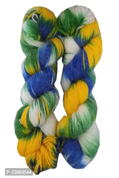 Premium Quality Ganga Glowing Star Printed Hand Knitting Yarn-thumb0