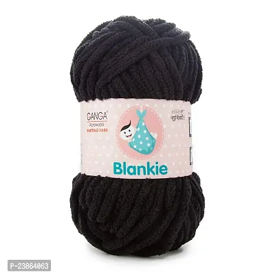 Premium Quality Blankie Is A Super Soft Chenille Yarn. Oekotex Class 1 Certified. Safe For Babies. Pack Of 2 Balls - 100Gm Each.