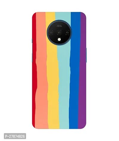 Pattern Creations Rainbow Back Cover For OnePlus 7T-thumb0