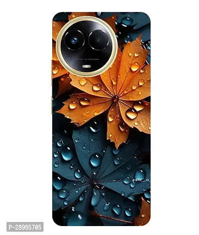 Pattern Creations Leaf Back Cover For Realme 11X 5G