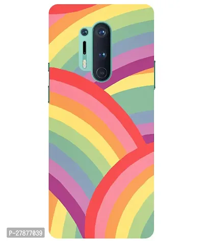 Pattern Creations Rainbow Multicolor Back Cover For OnePlus 8 Pro