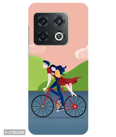Pattern Creations Cycling Couple Back Cover For OnePlus 10 Pro 5G