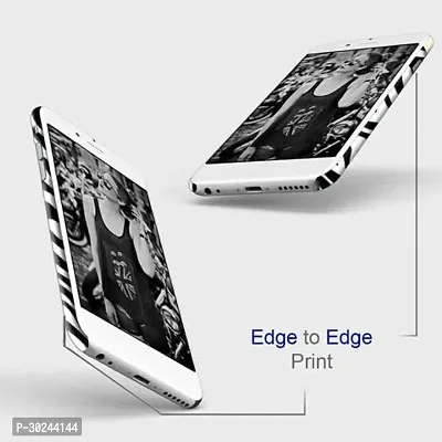 Pattern Creations Black and White Stripes Back Cover For OnePlus 7T-thumb4