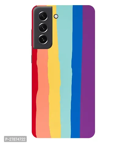 Pattern Creations Rainbow Back Cover For Samsung Galaxy S21 FE 5G