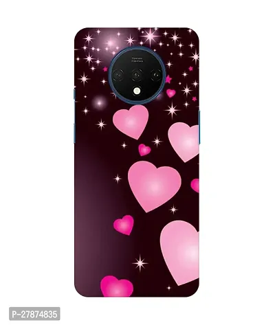 Pattern Creations Heart Design Printed Back Cover For OnePlus 7T