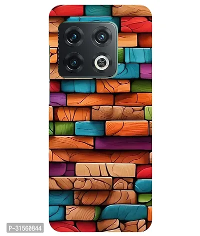 Pattern Creations Colorful Wood Back Cover For OnePlus 10 Pro 5G