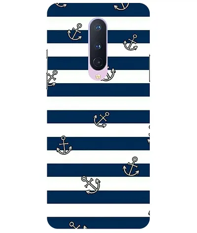 Pattern Creations Stripes Patter Back Cover For OnePlus 8