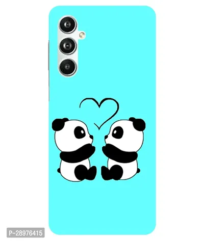 Pattern Creations Two Panda With heart Printed Back Cover For Samsung Galaxy M34 5G /F34 5G