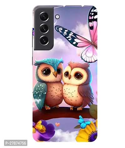 Pattern Creations Owl Back Cover For Samsung Galaxy S21 FE 5G