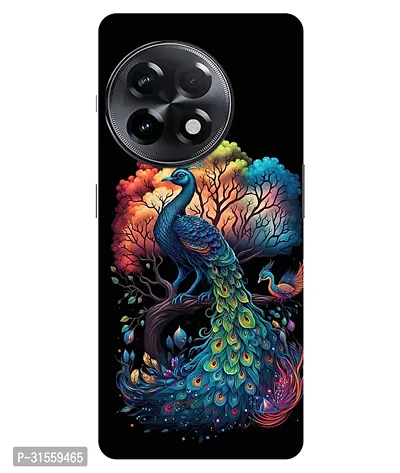 Pattern Creations Peacock Back Cover For OnePlus 11R