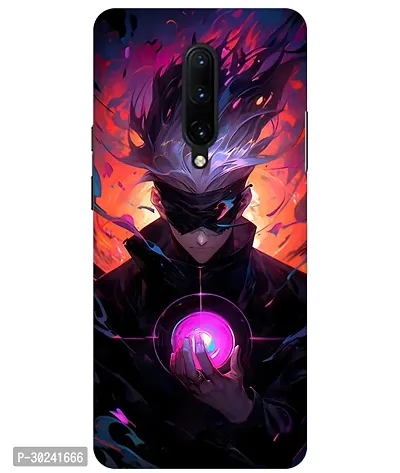 Pattern Creations Satoru Gojo Stylish Phone Case For OnePlus 7 Pro-thumb0