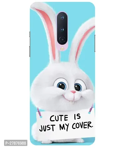 Pattern Creations Cute is just my cover Back Cover For OnePlus 8