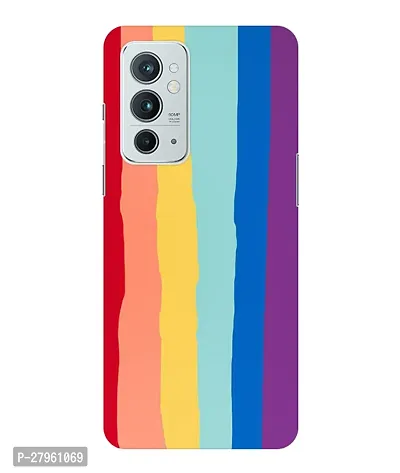 Pattern Creations Rainbow Back Cover For OnePlus 9RT-thumb0