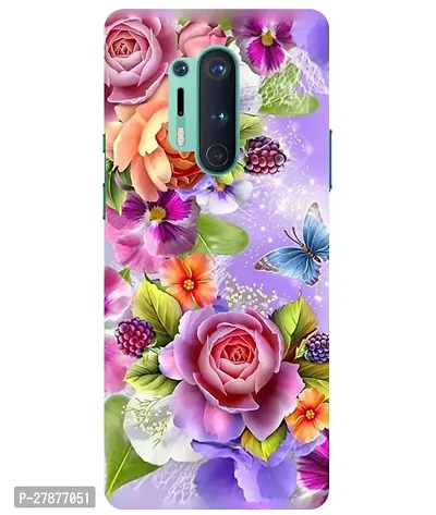 Pattern Creations Flower Pattern Design Back Cover For OnePlus 8 Pro