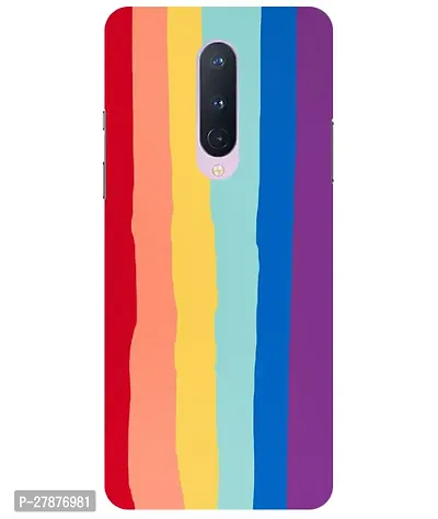 Pattern Creations Rainbow Back Cover For OnePlus 8-thumb0
