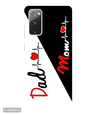 Pattern Creations Mom Dad Love quotes Back Cover For Samsung Galaxy S20 FE /S20 FE 5G-thumb0