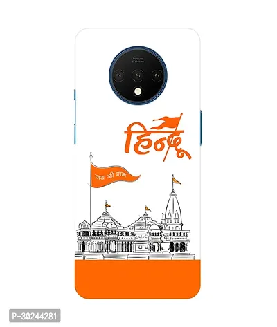 Pattern Creations Lord Jai Shree Ram mandir Back Cover For OnePlus 7T