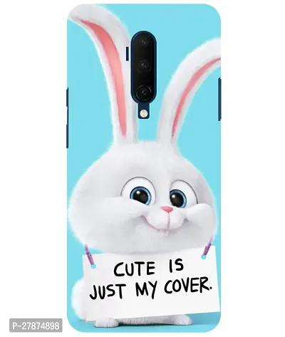 Pattern Creations Cute is just my cover Back Cover For OnePlus 7T Pro