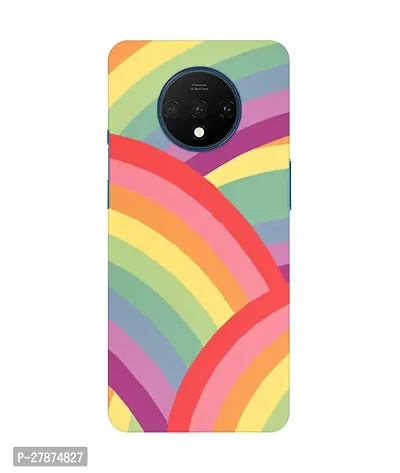 Pattern Creations Rainbow Multicolor Back Cover For OnePlus 7T